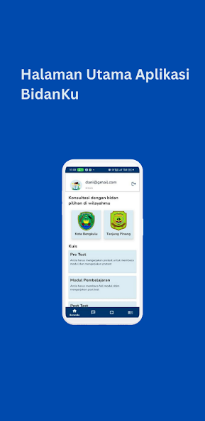 Screenshot of BidanKu