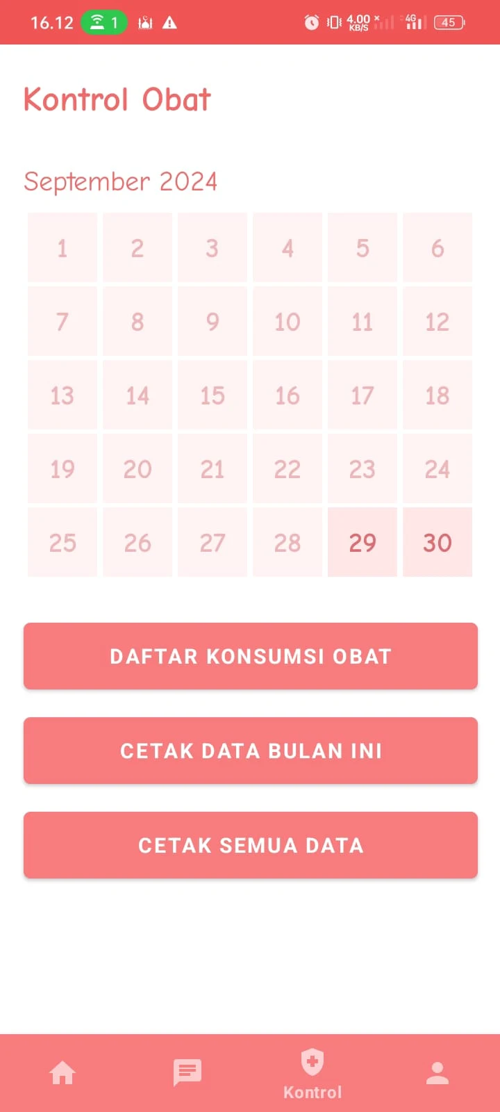 Screenshot of Chatting Mira